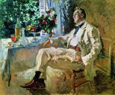 Fyodor Shalyapin by Konstantin Alekseevich Korovin